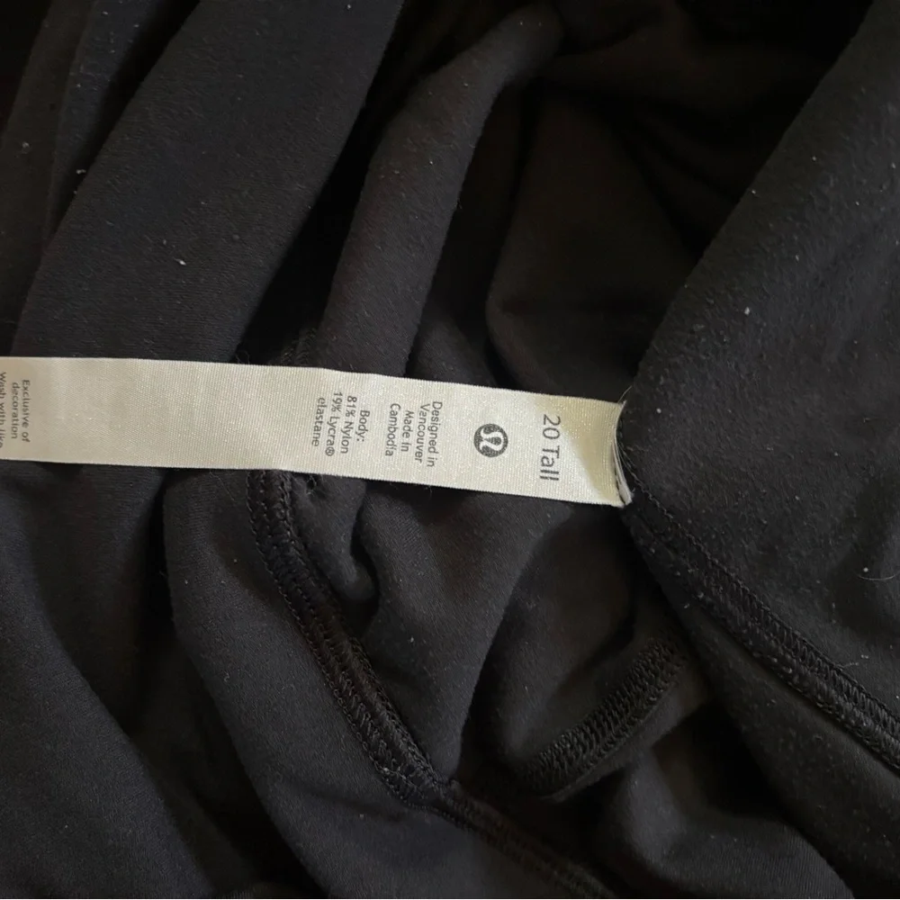 lululemon athletica Black High-Rise Leggings - Picture 3 of 5